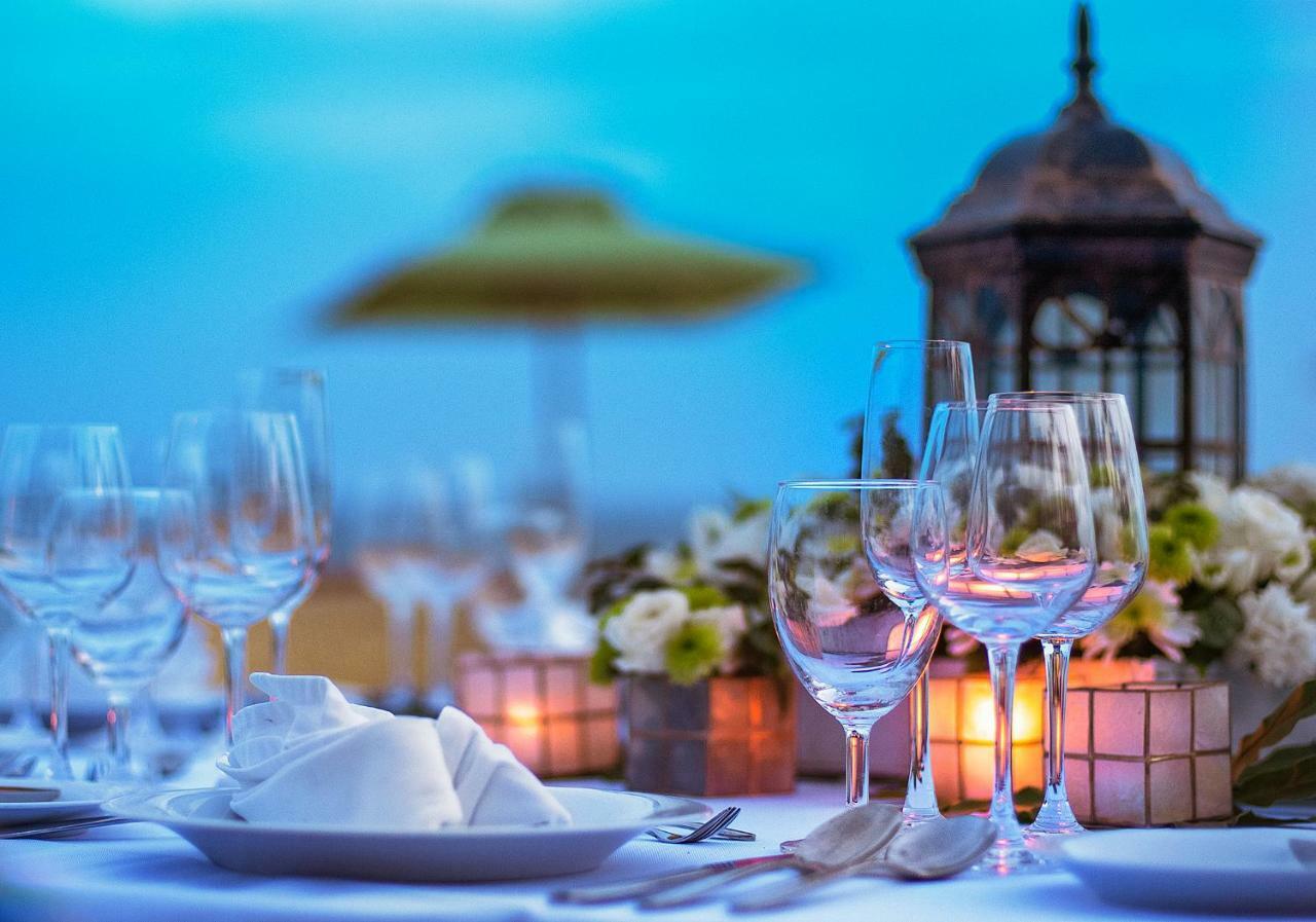 เซาท์ ปาล์ม รีสอร์ต Hotel ปางเลา ภายนอก รูปภาพ A table set for fine dining