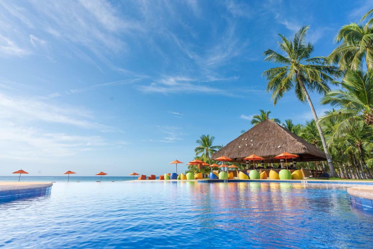 เซาท์ ปาล์ม รีสอร์ต Hotel ปางเลา ภายนอก รูปภาพ The beach at the resort